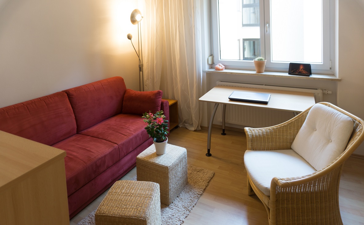 Das ist mein 2. Raum für Beratung und Coaching oder eine kleine Gruppe